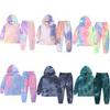 2026 Autumn/Winter European & American Boys' Solid Color Jacket Plus Velvet Hoodie & Long Pants Set (Middle & Big Kids)