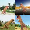Funny Adult Inflatable Dinosaur Trex Costume Suit Air Fan Operated Blow Up Halloween Cosplay Fancy Dress Animal Costume Jumpsuit