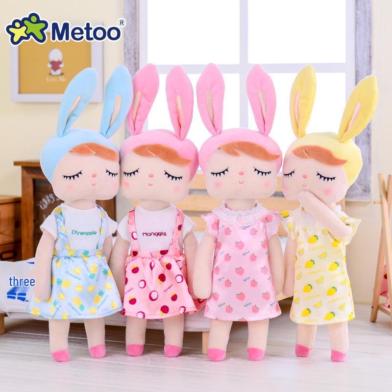 Mimi Rabbit Angela Doll Series: Children's Plush Dress-Up Birthday Gift