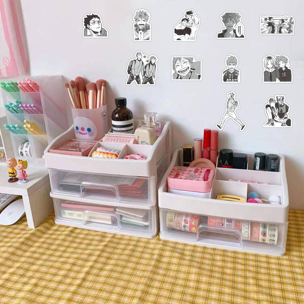 60 Sheets Girl Stickers for Scrapbooking, DIY Crafts, Bottle Decoration