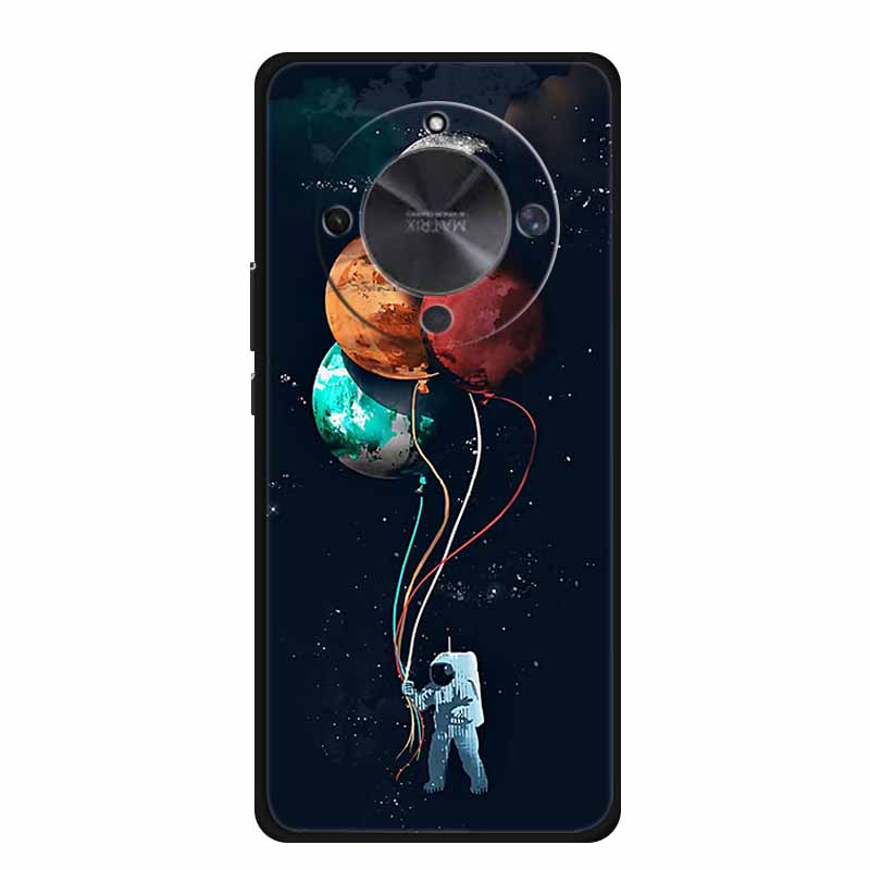 For Honor X70 5G Case X 70 Coque Black Silicone TPU Soft Back Cover Case For Honor X70 MTN-AN00 Phone Case HonorX70 6.79" Funda