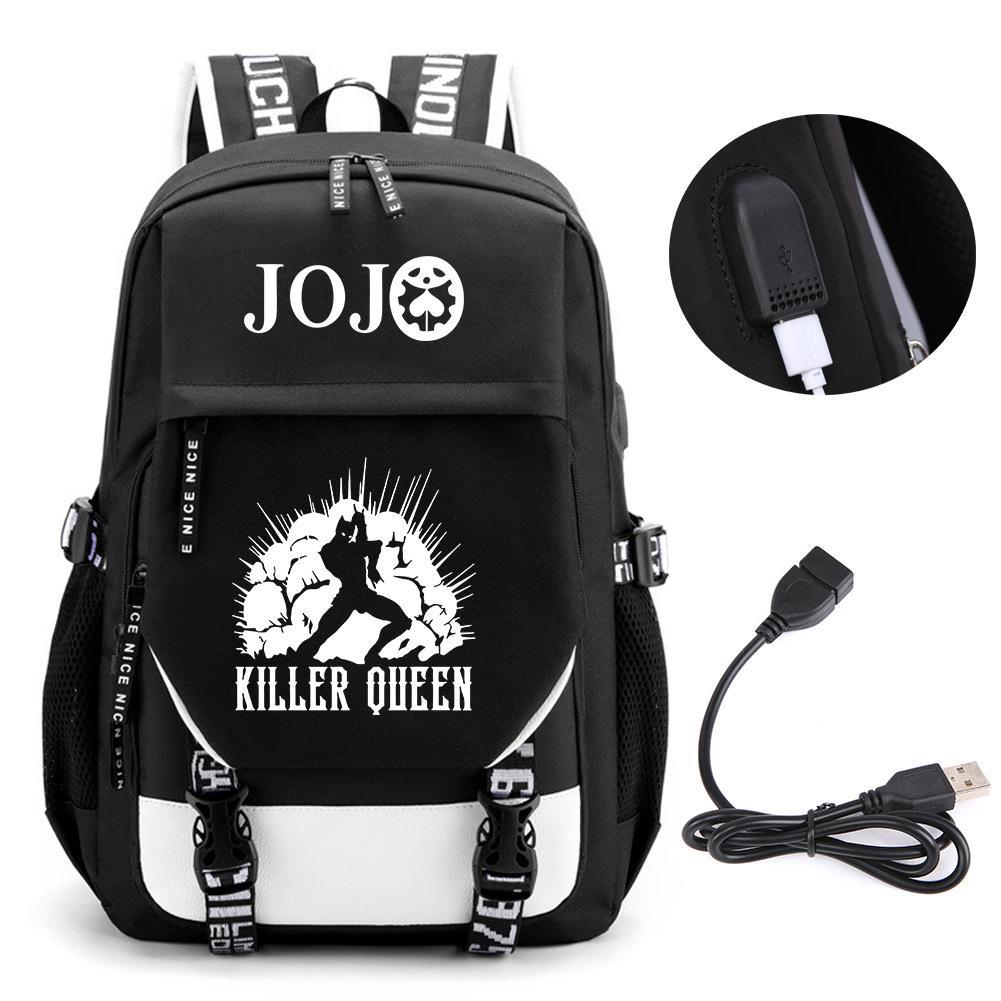Oo'S Fantastic Adventure Peripheral Printed Backpack Multifunctional Large Capacity Computer Bag Youth School Bag