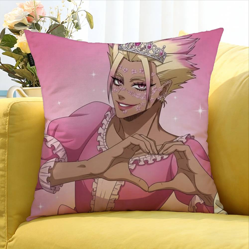 Blue Lock Anime Ryusei Shidou Various Sizes Square Pillow Case For Car Home Bedchamber Decor