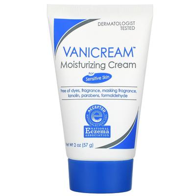 Crème hydratante, pour peaux sensibles, sans parfum, 2 oz (57g)