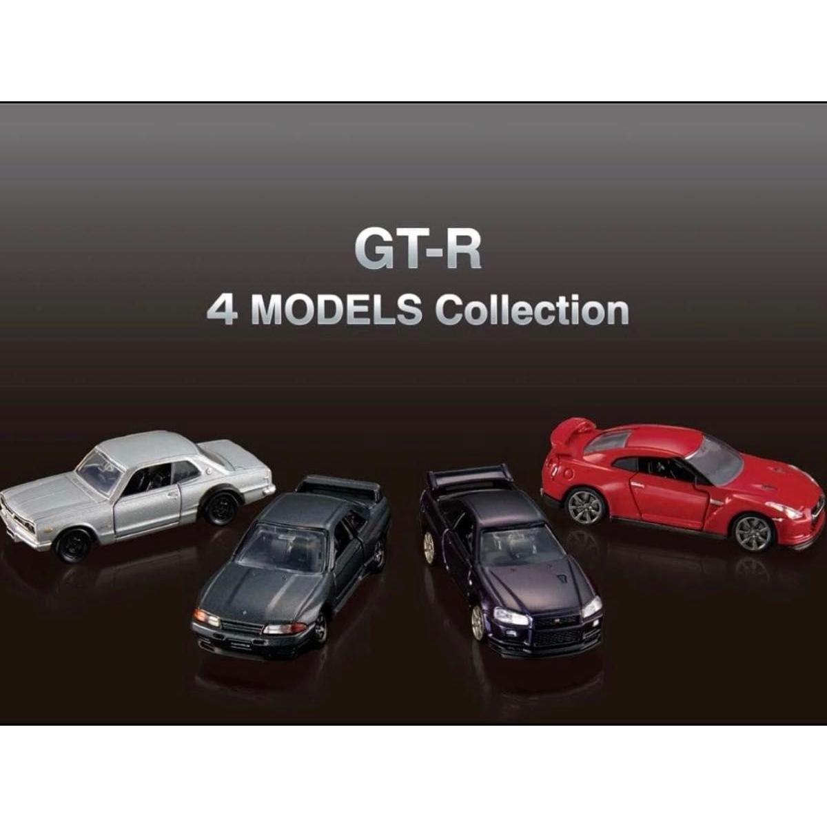Used Tomica 55th Anniversary Owners Meeting GT-R 4 MODELS Collection gtr Tomica Premium