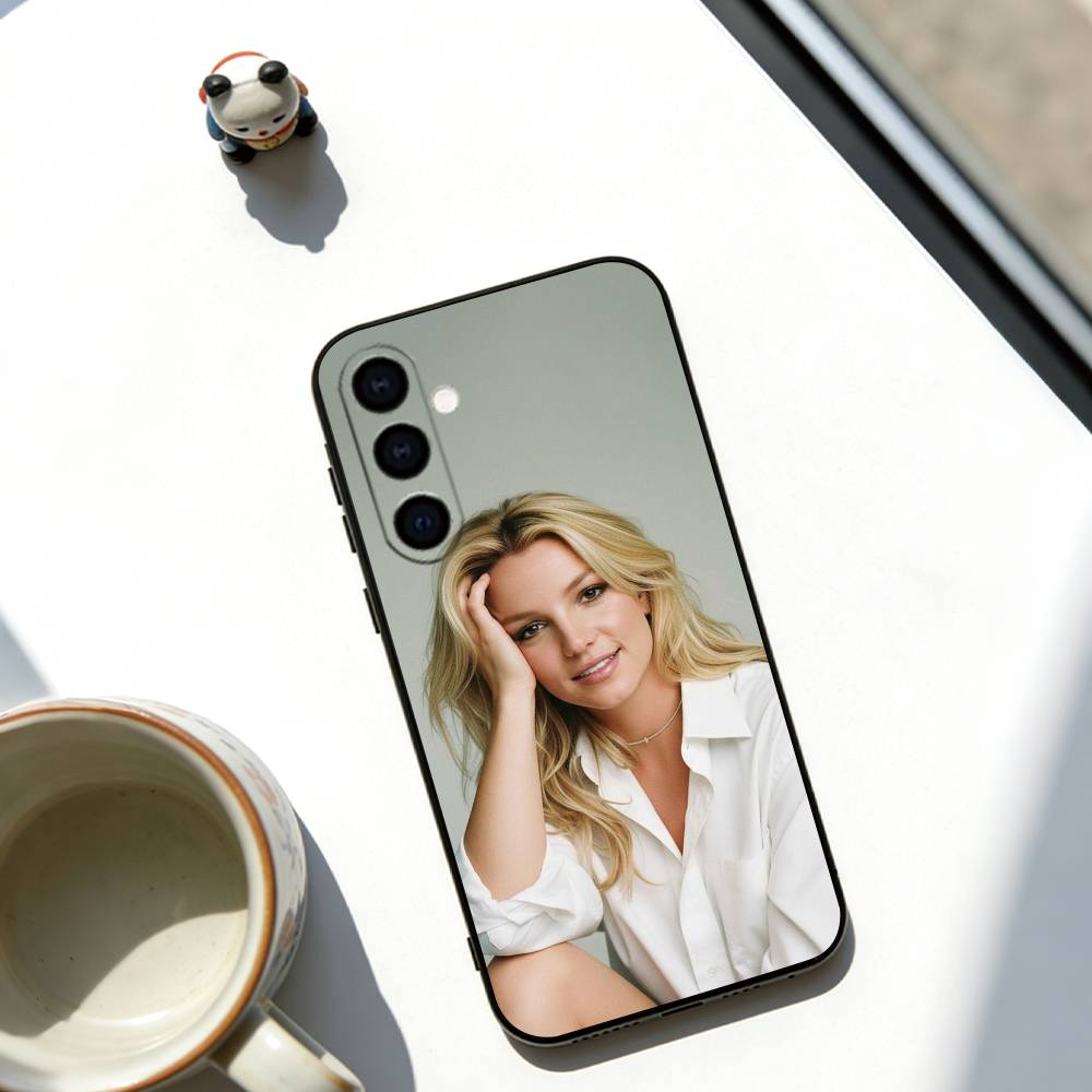 

Britney Spears Phone Case Soft black For Samsung Galaxy A73,A72,A71,A70,A53,A52,A51 Samsung a31