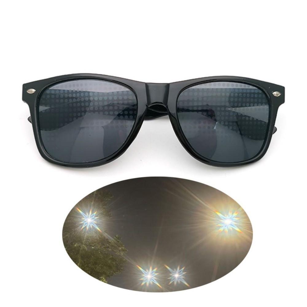 Unique Diffraction Glasses Light Refraction 3D Prism Effect Glasses Prism Glasses Concert Gear