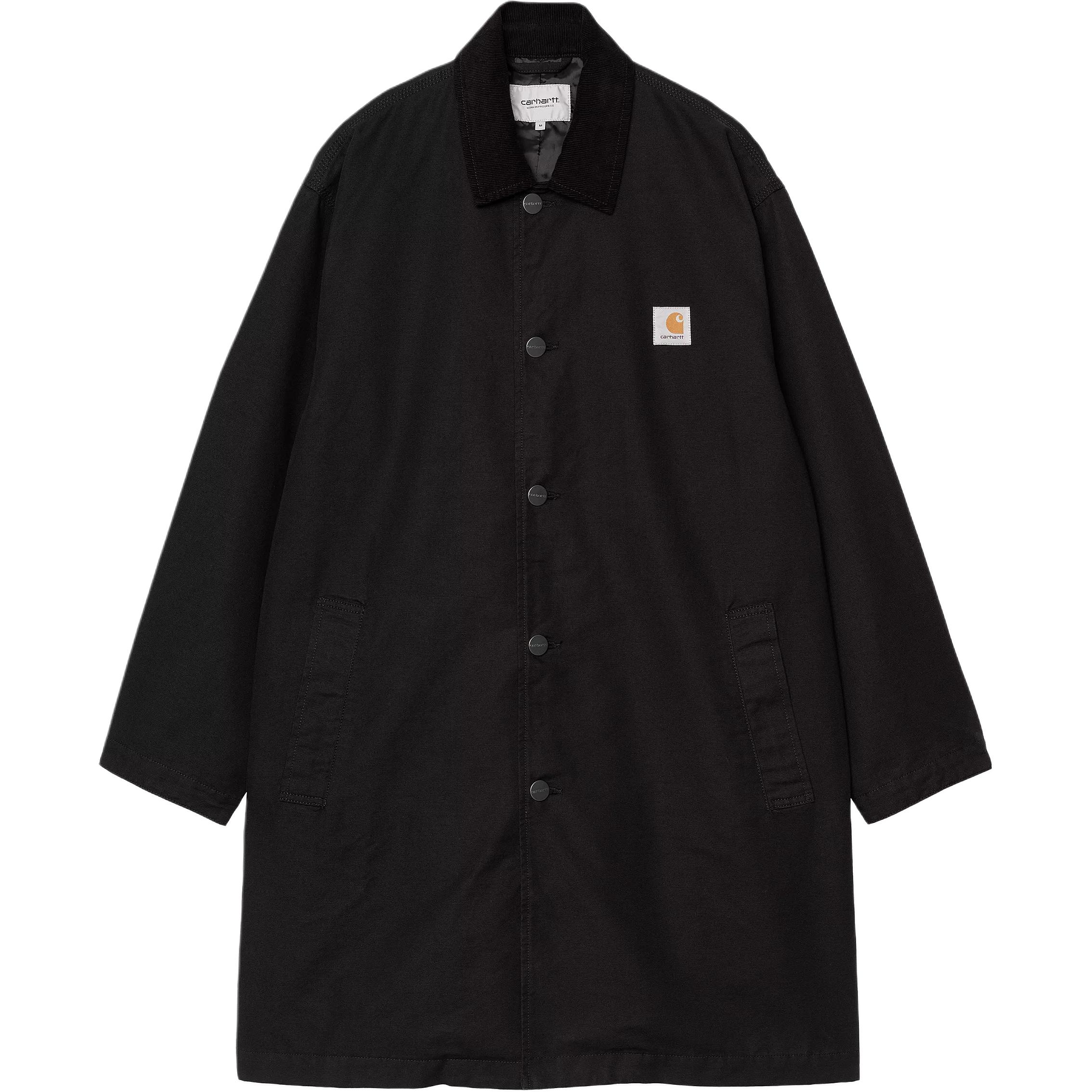 Carhartt Wip Webster button-fastening logo-patch coat