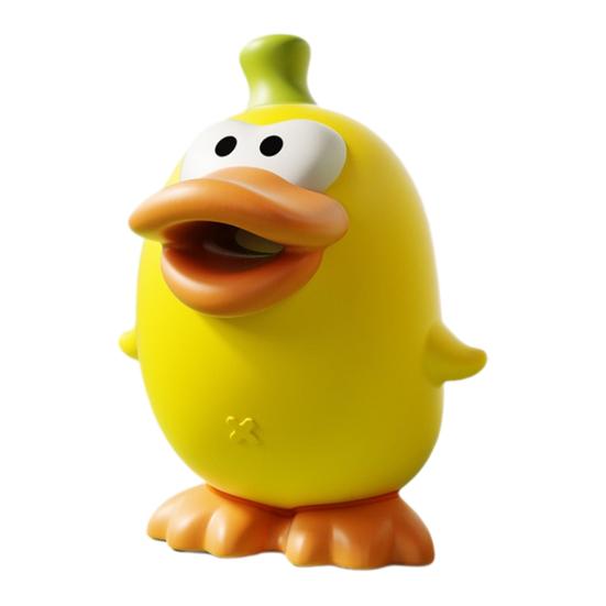 Squeaky Chick Squeeze Toy Stress Anxiety Relief Screaming Duck Sensory Toy Portable Travel Calming Decompression