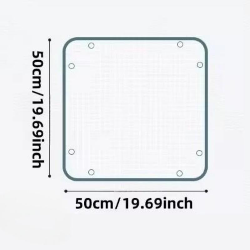 

1pc 19.68/39.37in Plant Repotting Square Mat Waterproof Transplanting Dirty Catcher Bonsai Mud prevention