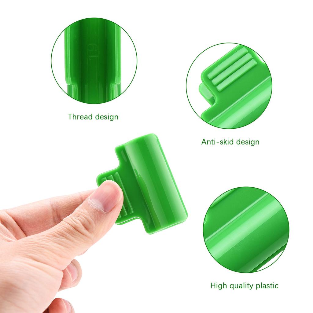 (24pcs) Greenhouse Accessories, Gardening Supplies, Plastic Film Clips, Film Clamps, Film Buckles, Suitable for Poles