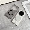 Frosted Texture Phone Case For Honor Magic V5 V3 MagSafe Magnetic Wireless Charge Hard Shell Protection Back Cover