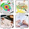 12/100/120Colors Dual Tip Calligraphy Pen Watercolor Brush Pen Art Markers Pens Manga Sketching Drawing Children DIY Supplies