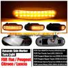 Fiat Panda Peugeot Citroen LED Sequential Side Fender Turn Signals