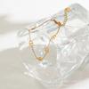 High-End Korean Style Titanium Steel Pig Nose Bracelet - Women's Fashion