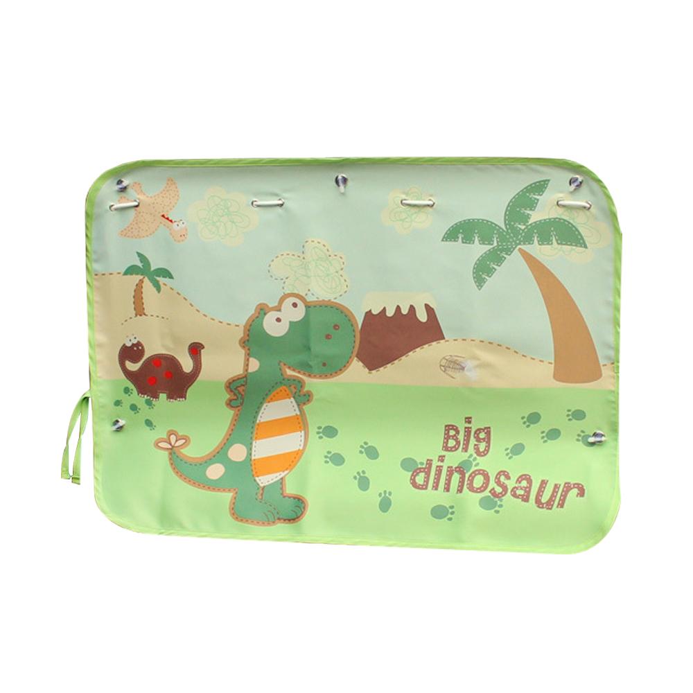 Cartoon Car Window Shade Summer Sun Protection Sunshade Cover for Car Side Window Cartoon Suction Cup Type Car Window Shade Dinosaur