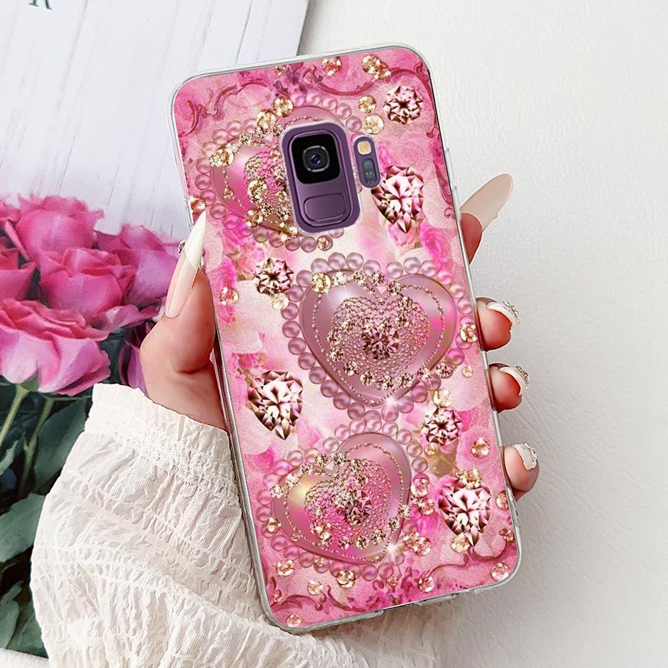 

For Samsung Galaxy S9 Case SM-G960F Popular Fashion Painted Cover Soft Slim Phone Case For Samsung S9 Plus S9+ G965F Fundas Bags Galaxy S9