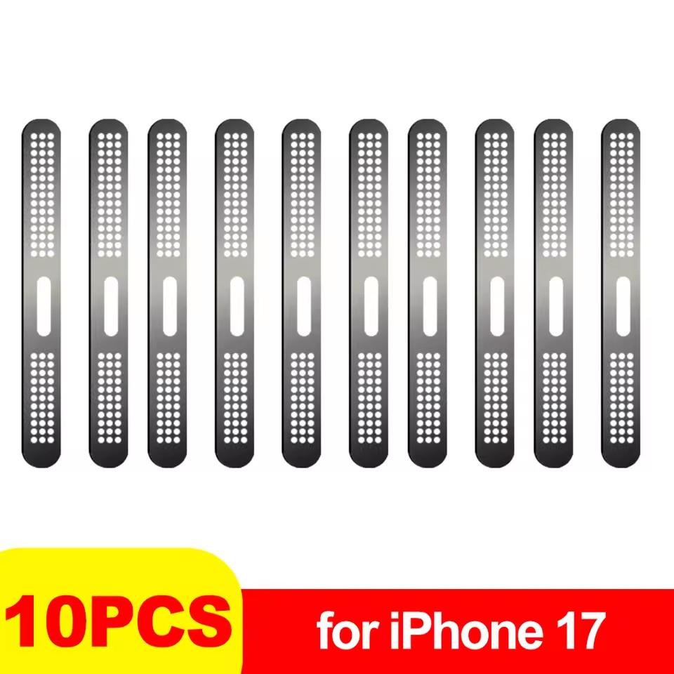 2/10PCS Metal Speaker Dust Sticker for IPhone 17 Pro Max Air 17PM 17Pro Speaker Protective Cover Mesh Dustproof Net For iPhone17