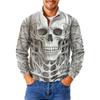 Men's Standing Collar Sweatshirt Is Outdoor Casual Sweaters Tops