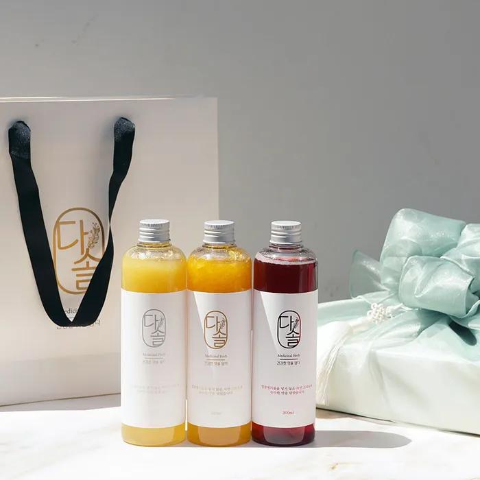 [Bohjagi packaging] Fruit syrup 3 types gift set