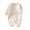 Quilted Baby Jumpsuit: Warm Winter Romper & Thicken Air Cotton Pajamas