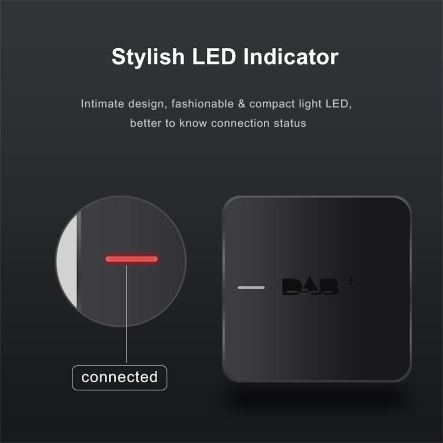 Dab+ Box Digital Radio Antenna Dab Fm Tuner Usb For Car Radio Android 5.1+ Type-C