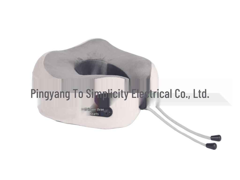Portable Memory Foam U-Shaped Neck and Cervical Massager Pillow