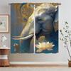 Like a Lotus Pond Heart Indi Bodhi Curtains Child Room Ready Curtains Cheap Things With Free Shipping for Home Blind Curtain