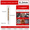 Hexagonal Handle Twist Drill Bit with M35 High Speed Steel Corrosion Resistant