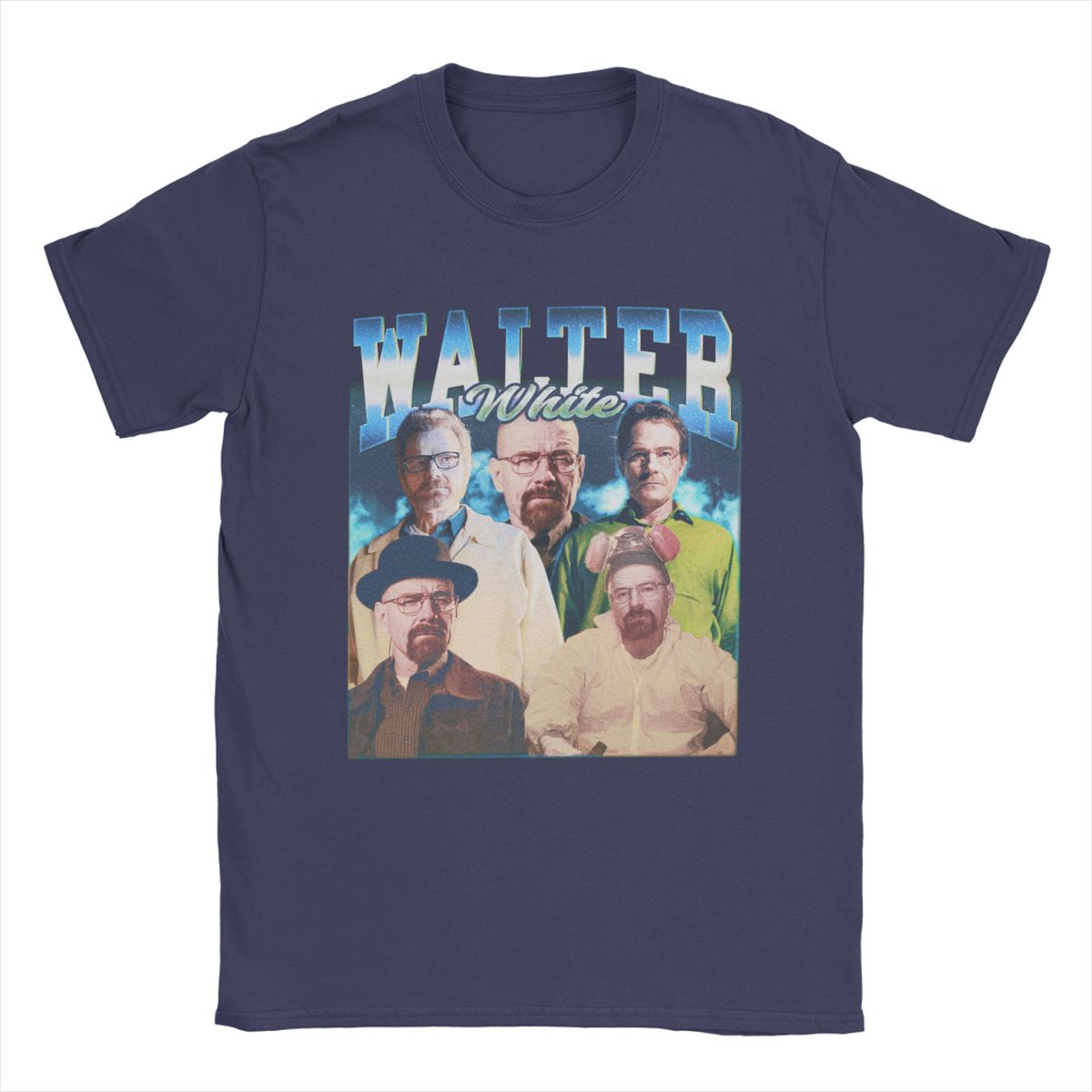 

Men s Walter White 90s Rap Style T Shirts Breaking Bad Cotton Clothes Funny Short Sleeve Round Neck Tee Shirt Plus Size T-Shirt XL