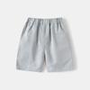 Boys' Cropped Pants Summer Kids Cartoon Embroider Bear Shorts Baby Boy Bermuda Shorts K-style Kids Pants