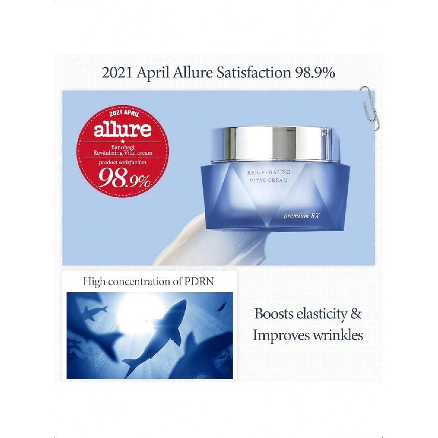 Banobagi Rejuvenating Vital Cream 50ml | Wrinkle Cream For Face Deep Wrinkles & Aging Skin Care For Women | Hydrating Moisturizer Face Cream