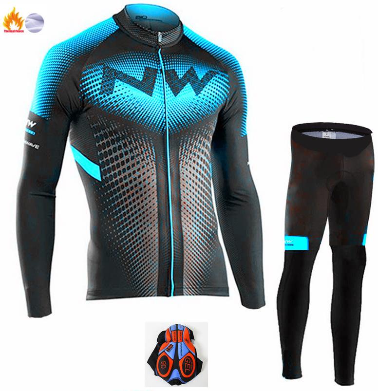 

2026 Winter Warm Cycling Suit Set, Tour De France Edition Winter Cycling Suit Long Sleeve Fleece Thickened Warm Windproof Cycling Suit 5XL