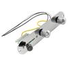 Musiclily Basic 32mm Telecaster Pre-Wired Control Plate with 3-Way Switch for Tele Electric Guitar, Chrome
