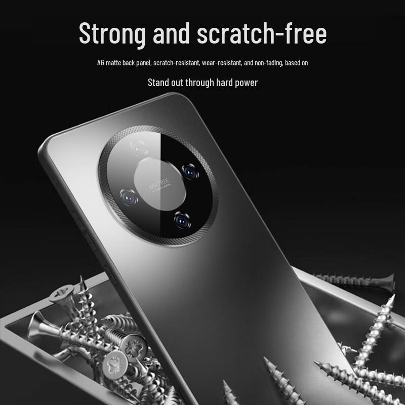 Honor X70 Rhombus Shield Frosted Full Protection Phone Case