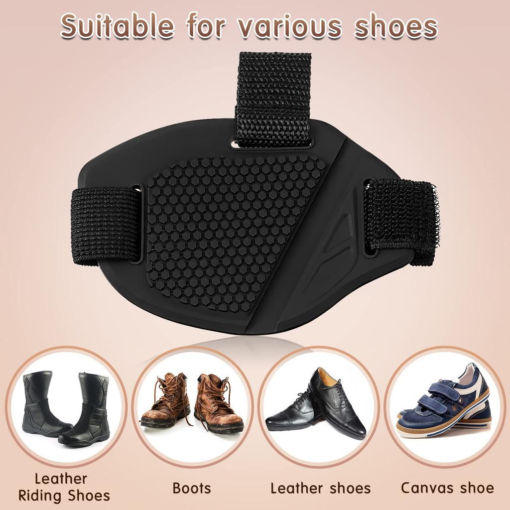 Cover Protector Universal Motorcycle Gear Shift Pad Waterproof Anti-Slip Shoe Men for Harley Honda Yamaha Riding Accessories