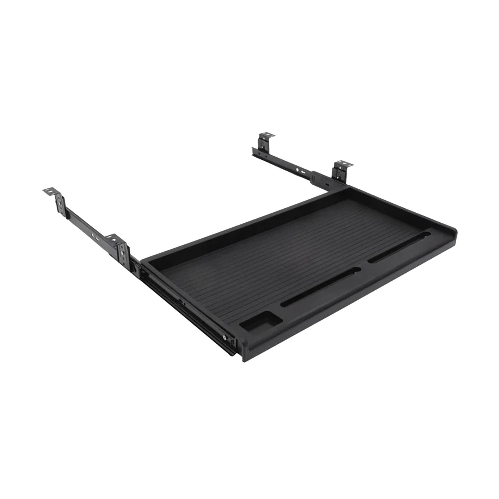 Keyboard Tray Under Desk Keyboard Organizers Pull Out Keyboard Tray for Home чёрный