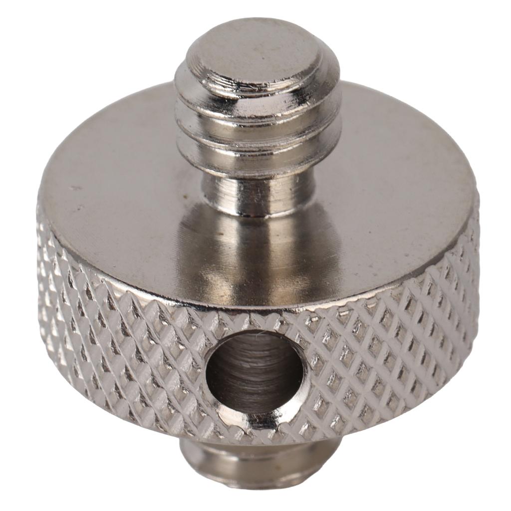 14in Male To 14in Male Threaded Tripod Screw Adapters Double Sided Standard Mounting Thread