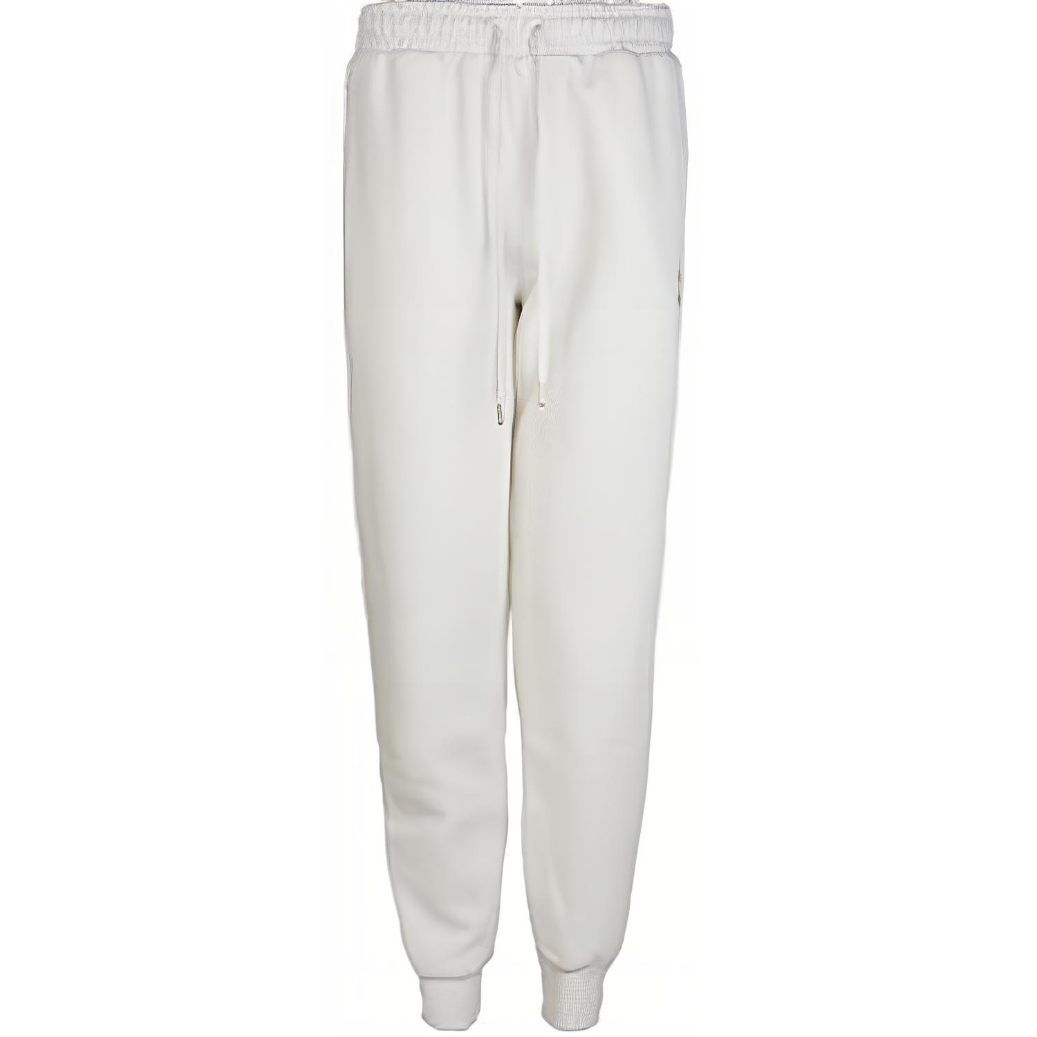 

Puma Solid Color Drawstring Knit Sports Pants Men bottoms Off-White 628312-65 L