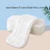 Peanut-Shaped Newborn Diaper Cover: Pure Cotton 15-Layer Washable Gauze Pad