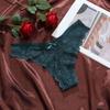 Low Waist Women Lace Flower Briefs Cotton Crotch Floral Underpants Lace Thong Panties  Underwear
