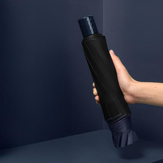 Ombrello Pieghevole Portatile a 12 Stecche, Leggero con Ampia Cupola per Sole e Pioggia, Antivento Protezione Solare UV, Ombrello da Viaggio per 2 Persone
