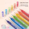 LANGUO 99/4 Colors Glitter Effects Large Capacity Gel Pen 1.0mm/0.5mm Writing Pen Painting Drawing Art Markers School Supplies