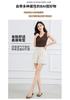Summer Solid Color Simple Thin Elastic High Waist Casual Pants