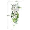 New Waterfall Wedding Bridal Bouquets for Wedding Calla Lilies Faux Rose Bride Wedding Bouquet Romantic Wedding Party Decoration