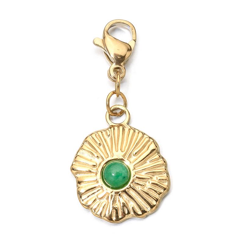 European-American Trendy DIY Temperament Pendant: Stylish Stainless Steel Collarbone Chain
