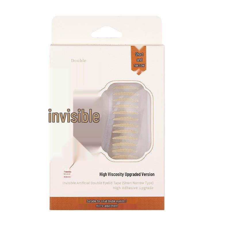 GECOMO Unsichtbares Nahtloses Doppellidband - Natürlich, Langanhaltendes Make-up-Tool für Einfach- oder Schlupflider