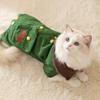 Pet Clothes Are Cold-proof and Warm In Winter, Piled and Thickened Puppets, Blue Cat, Small Dog, Four-legged Cat Cotton-padded Clothes.