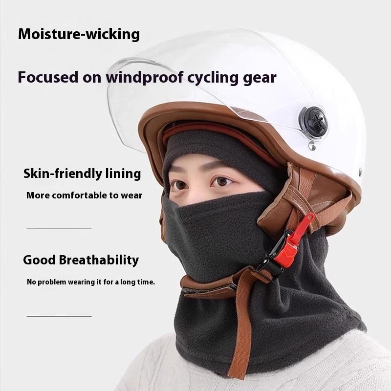 Unisex Winter Cycling Thermal Windproof Balaclava SkiMask Warm Polar-fleece Outdoor Sport Motorcycle Face Mask for Men And Women