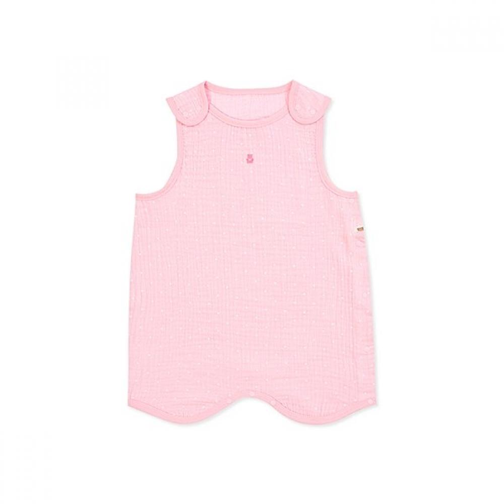 Organicmom Elly Pink Gauze Sleeping Vest  Mlslsv03 90